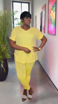 "Good Girl" Set- Yellow